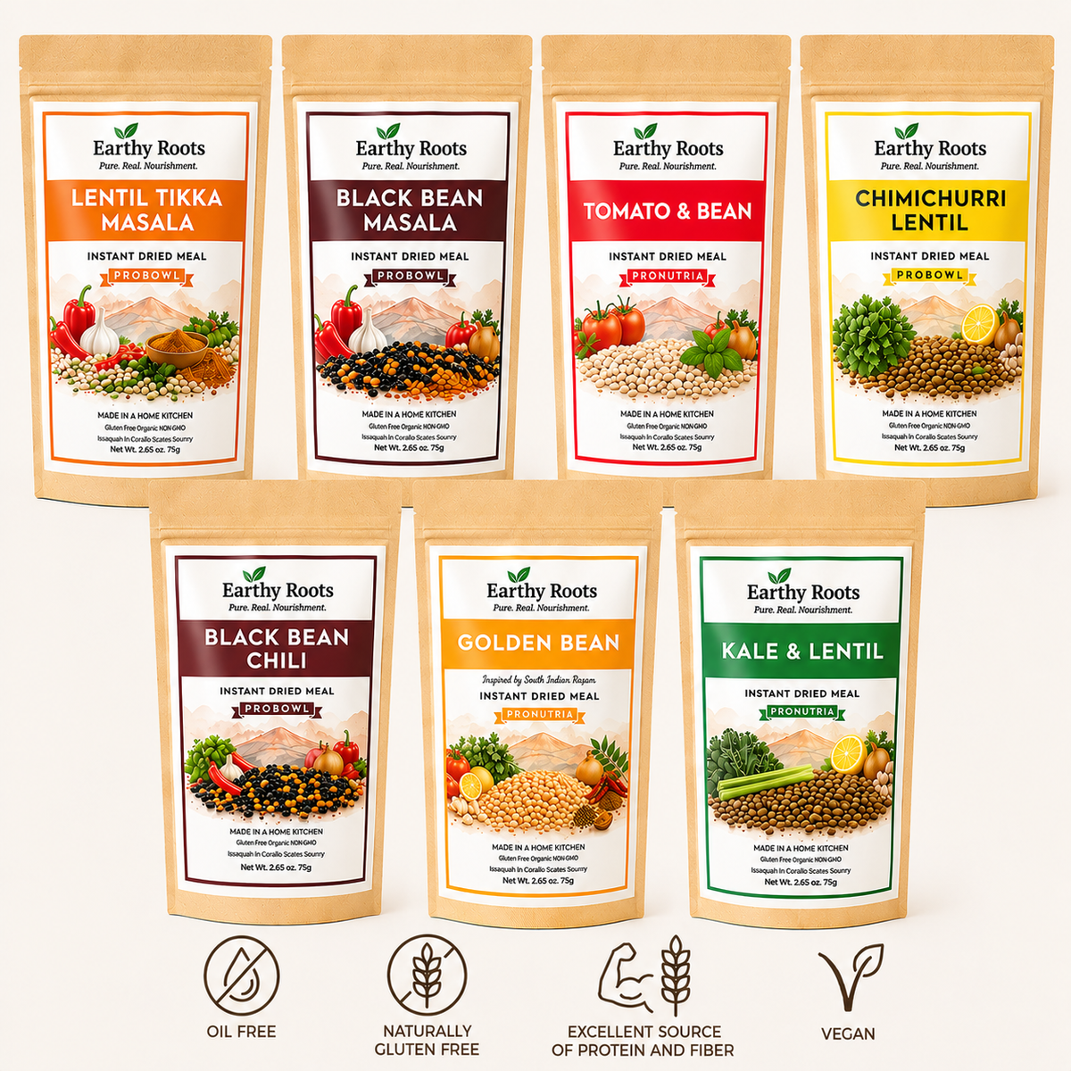 Earthy Roots Variety Box